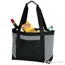 Picnic at Ascot Trellis Green Large InsulAted Tote